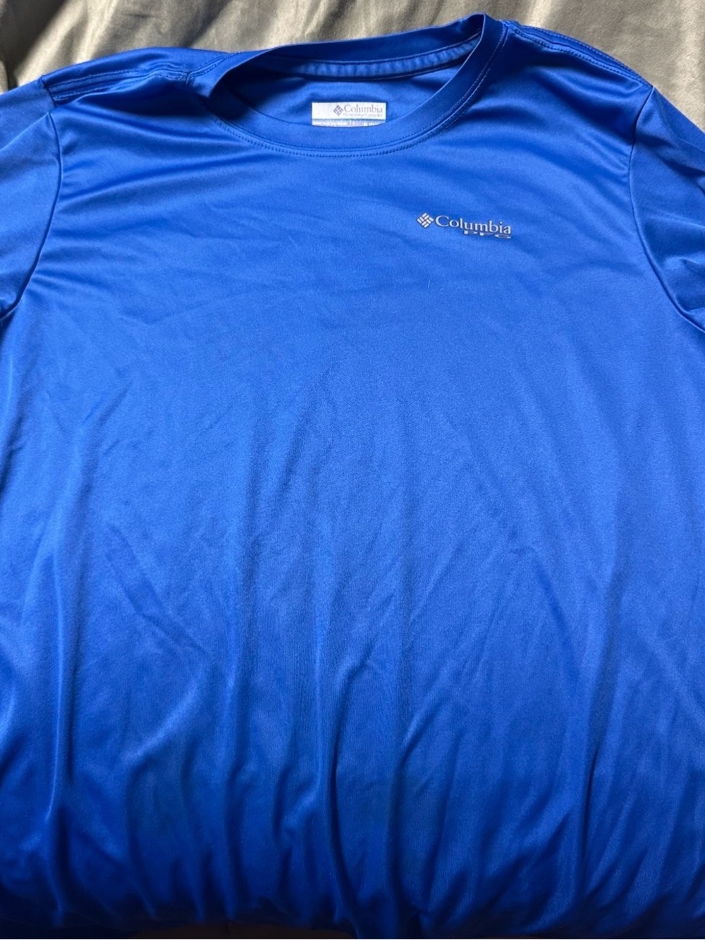 Columbia Men’s XL Blue Long Sleeve Fishing Shirt
